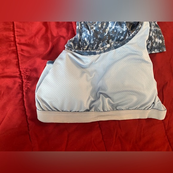 Gaiam Racerback Mesh Panel Workout Tank Top - Medium - Picture 5 of 8